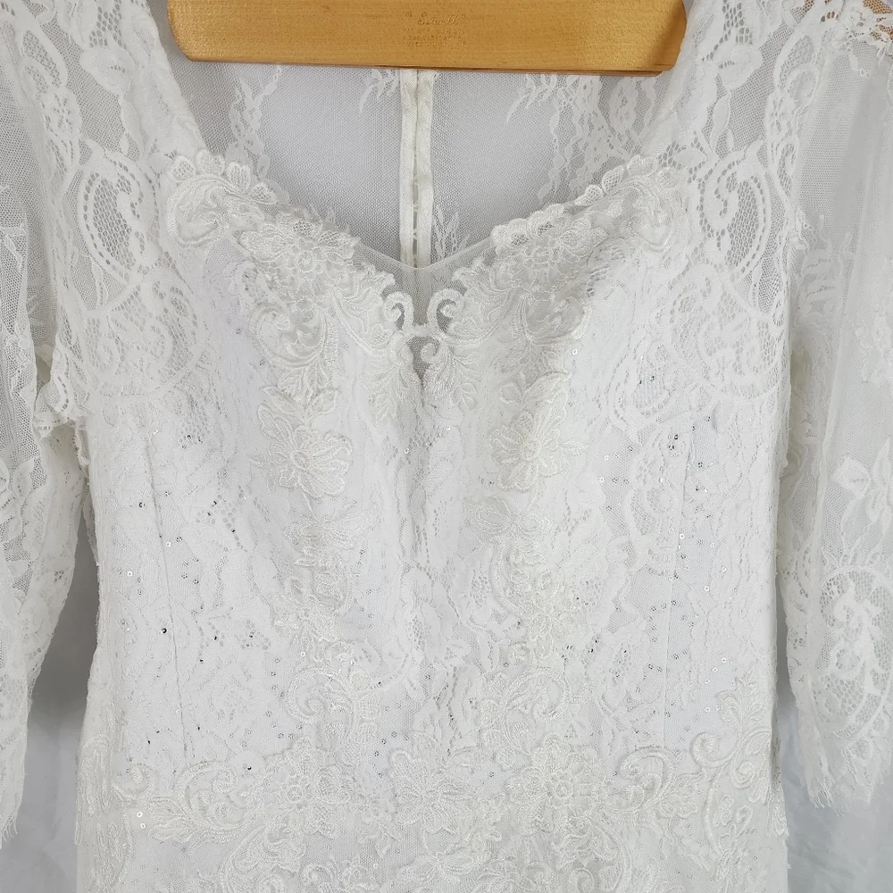 Never worn Svetlana Bridal Couture Plus Size Wedding Dress - Picture 13 of 16